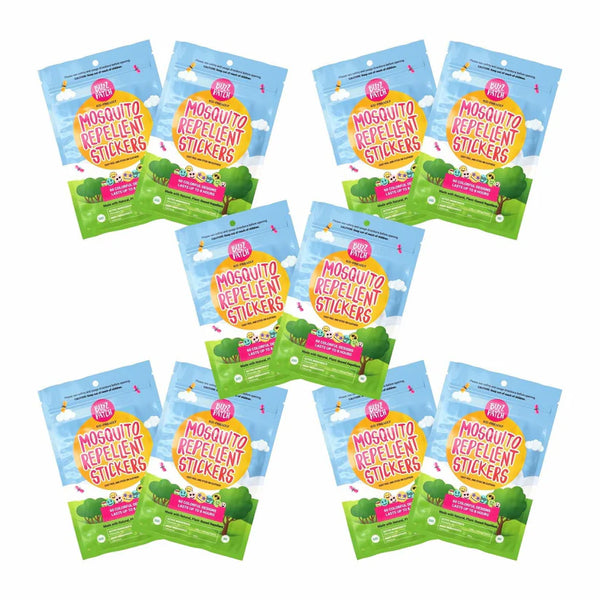 The Natural Patch Co Buzz Patch Mosquito Repellant Stickers 25 patches