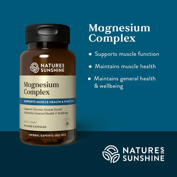Natures Sunshine Magnesium Complex Supplement Oborne Health Supplies/CH2 