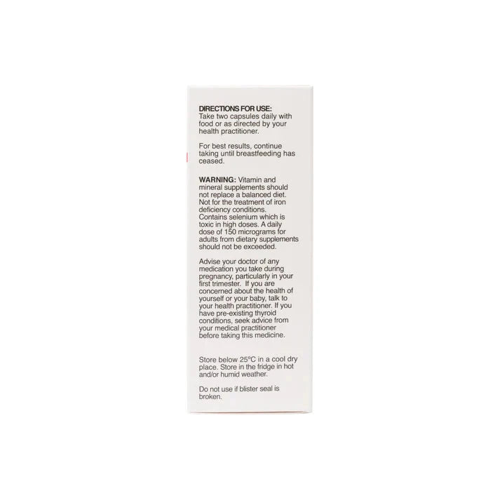 NaturoBest Prenatal Trimester 2 & 3 Plus Breastfeeding 60c Supplement Oborne Health Supplies/CH2 
