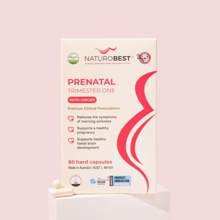 NaturoBest Prenatal Trimester One with Ginger Supplement Oborne Health Supplies/CH2 