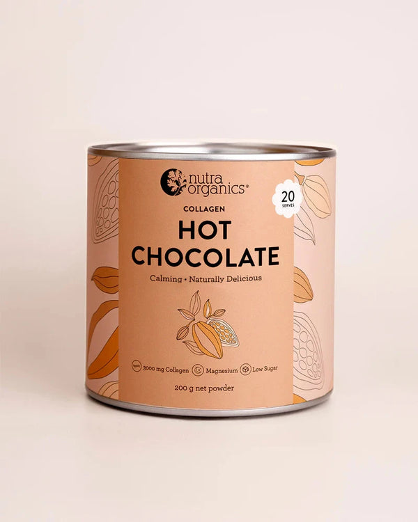 Nutra Organics Hot Chocolate 200g Supplement Oborne Health Supplies/CH2 