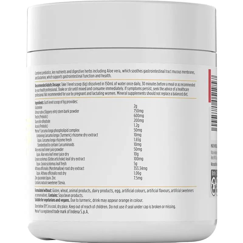 Nutralife Gut Relief Berry Flavour 180g Supplement Oborne Health Supplies 