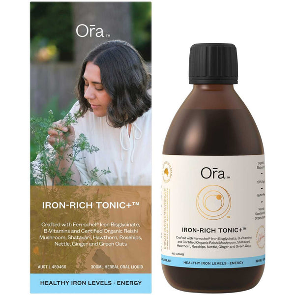 Ora Health Iron-Rich Tonic+ 300ml Supplement Oborne Health Supplies/CH2 