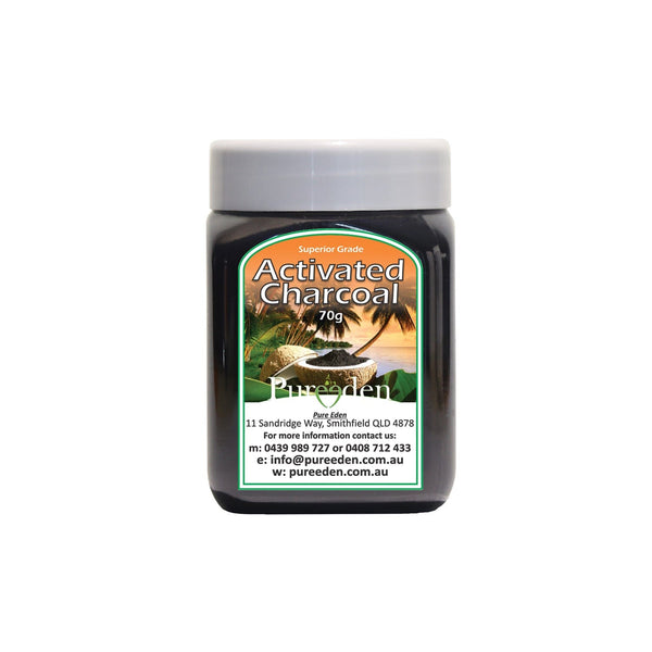 Pure Eden Activated Charcoal Powder Supplement Oborne Health Supplies/CH2 