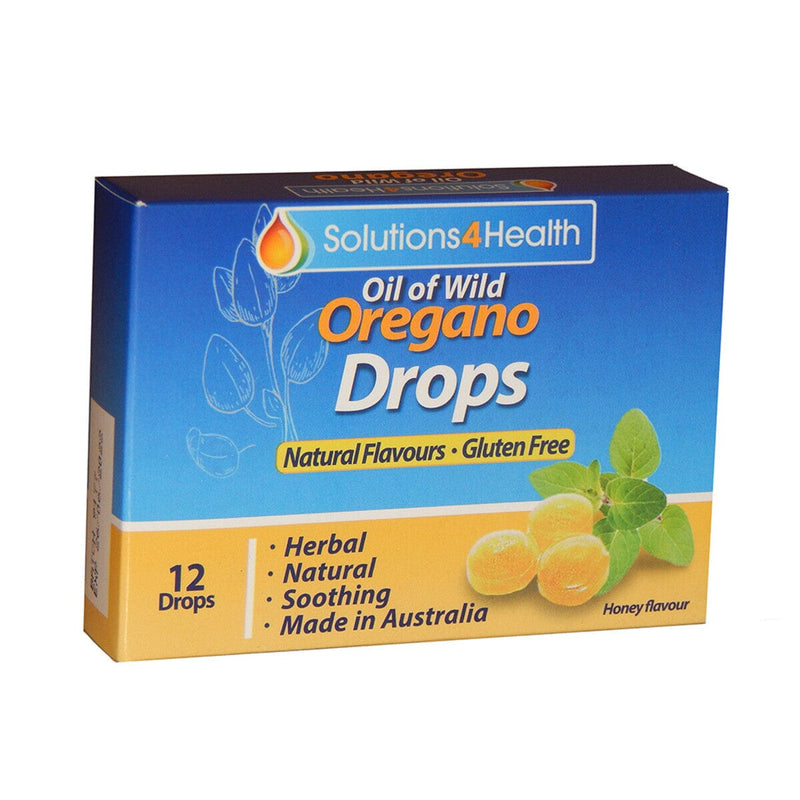 Solutions 4 Health Oil of Oregano Lozenges Supplement Oborne Health Supplies 