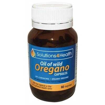 Solutions 4 Health Organic Oil of Wild Oregano Supplement Oborne Health Supplies/CH2 