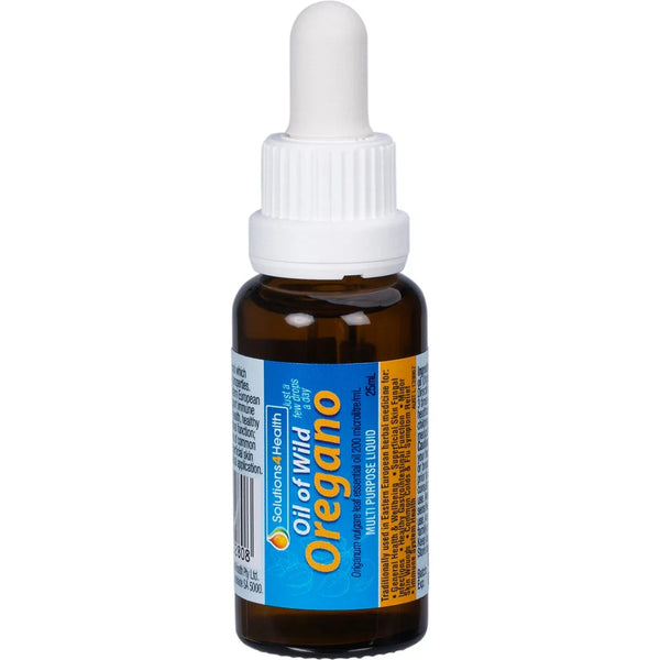 Solutions 4 Health Organic Oil of Wild Oregano Supplement Oborne Health Supplies/CH2 