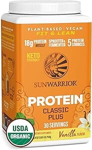 SunWarrior Protein Classic Plus Supplement Sunwarrior 