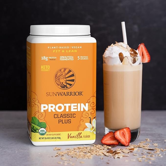 SunWarrior Protein Classic Plus Supplement Sunwarrior 