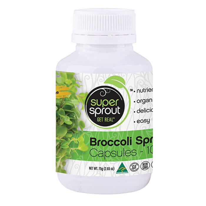 Super Sprout Broccoli Sprout caps Supplement Oborne Health Supplies 