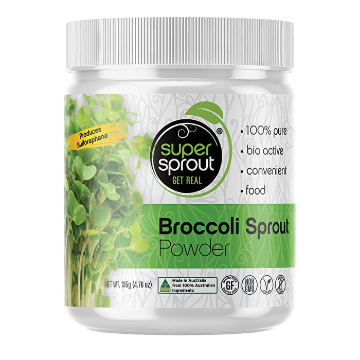 Super Sprout Broccoli Sprout Powder Supplement Oborne Health Supplies 