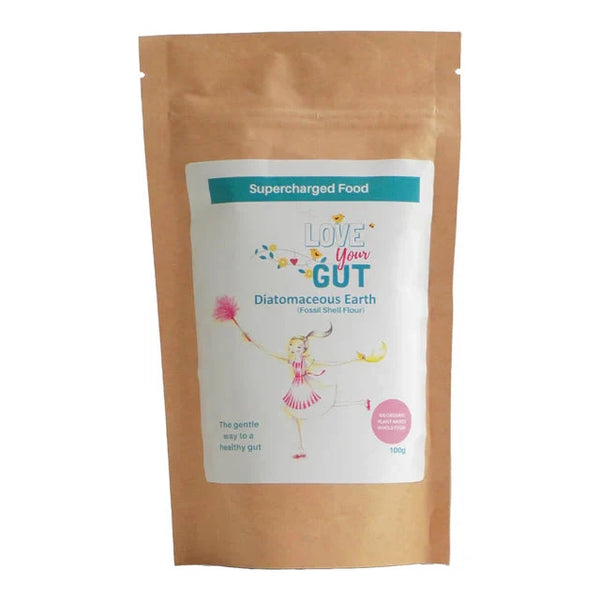 Supercharged Love Your Gut Diatomaceous Earth Supplement Oborne Health Supplies/CH2 