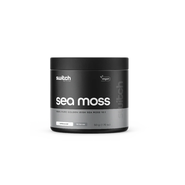 Switch Nutrition - Sea Moss 100% Pure Golden Irish Sea Moss 50g Supplement Unique Health Products 