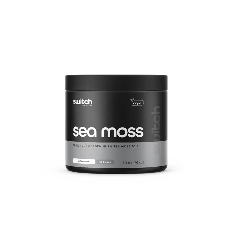 Switch Nutrition - Sea Moss 100% Pure Golden Irish Sea Moss 50g Supplement Unique Health Products 