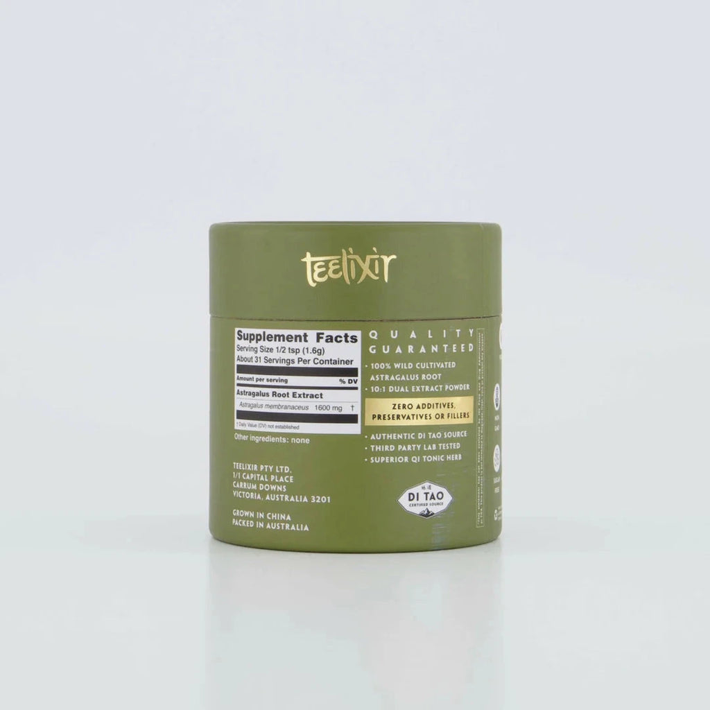 TEELIXIR Astragalus Root (Energy Immunity) 50g – Mammoth Health
