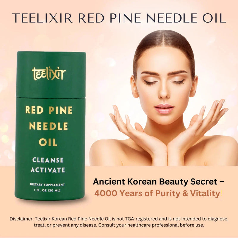 Teelixir Red Pine Needle Oil (Cleanse Activate) 30ml Supplement Not specified 