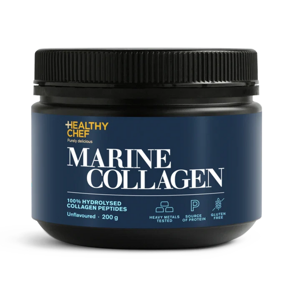 The Healthy Chef Marine Collagen unflavoured 200g Supplement Oborne Health Supplies/CH2 
