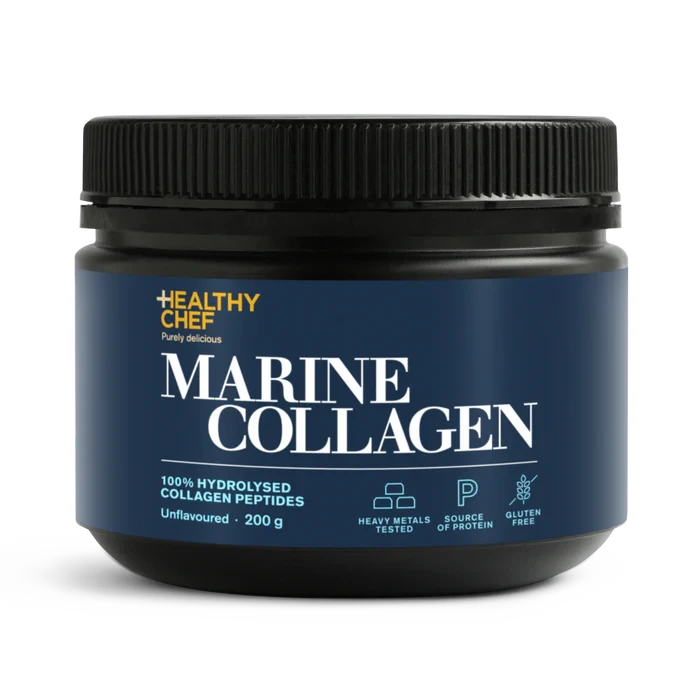 The Healthy Chef Marine Collagen unflavoured 200g Supplement Oborne Health Supplies/CH2 