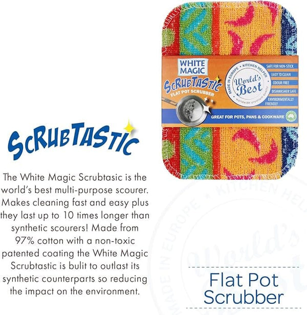 White Magic Pot Scrubber Household Health Magic 