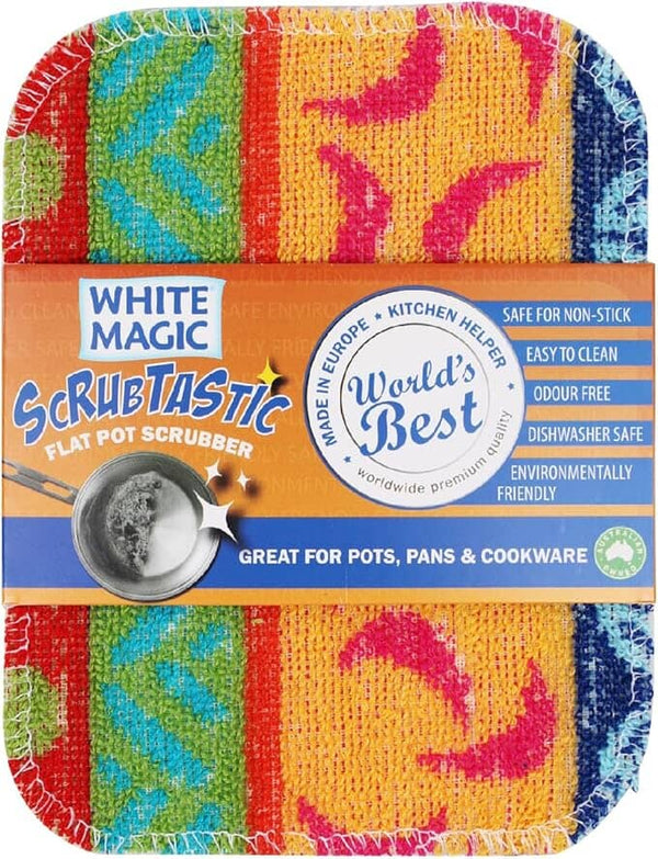 White Magic Pot Scrubber Household Health Magic 