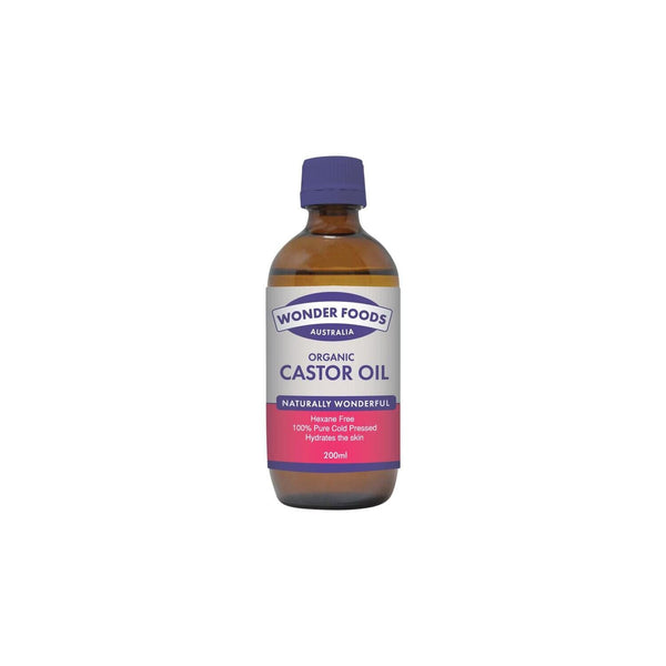 Wonder Foods Organic Pure Cold-Pressed Castor Oil Health & Beauty Oborne Health Supplies/CH2 