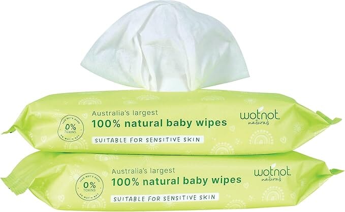 Wotnot Natural Baby Wipes 70pk Natural Skincare Oborne Health Supplies/CH2 