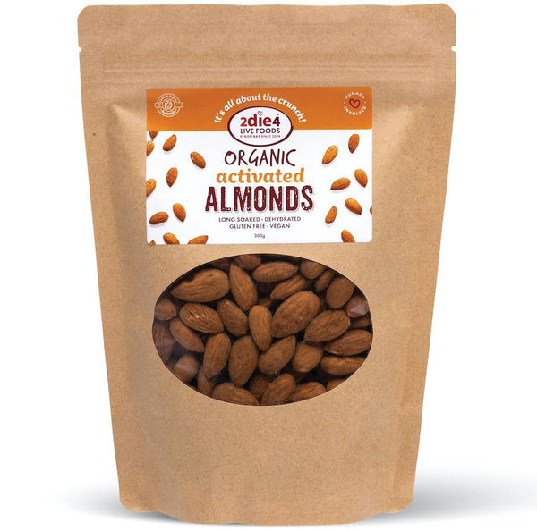 2die4 Activated Almonds Organic Food Unique Health Products 