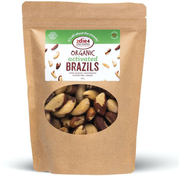 2die4 Activated Brazil Nuts Organic Food 2die4 