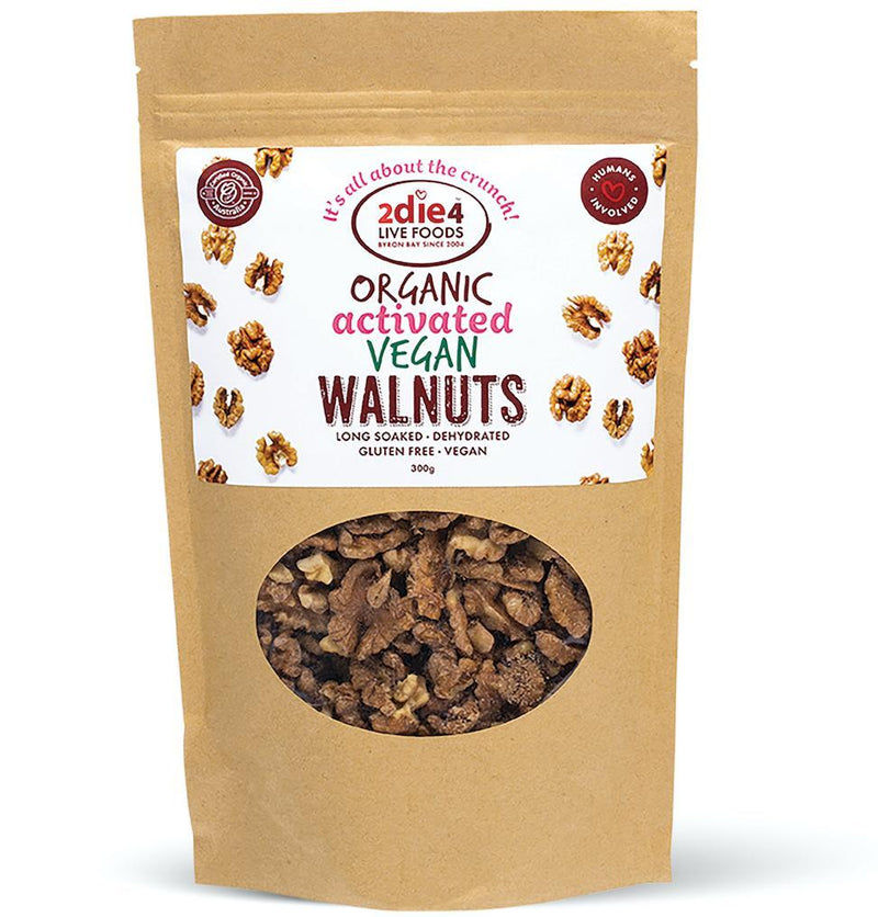 2Die4 Activated Walnuts Vegan Organic Food 2die4 