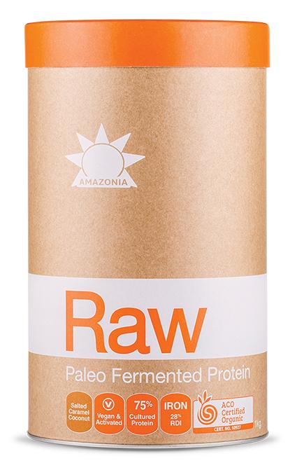 Amazonia Paleo Protein Salt Caramel Supplement Oborne Health Supplies 