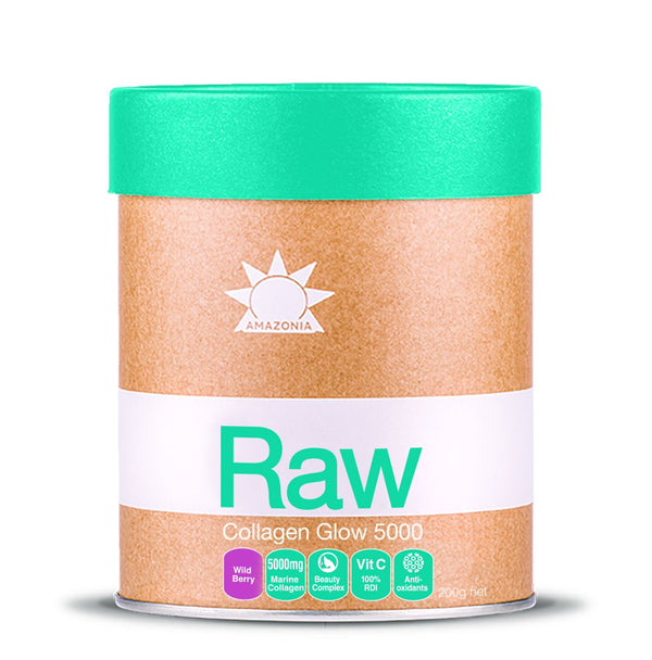 Amazonia Raw Collagen Glow 5000 Grocery Oborne Health Supplies 