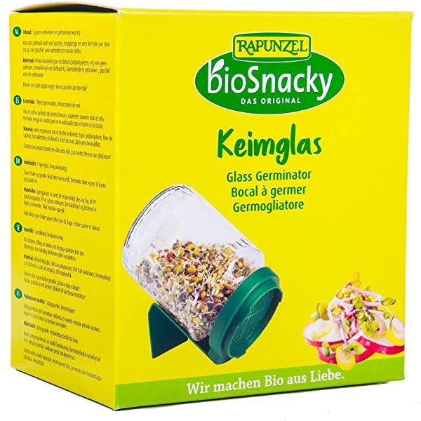 A.Vogel Biosnacky Keimglas Glass Germinator Household Oborne Health Supplies 