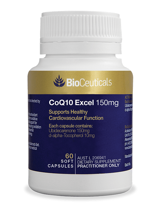 Bioceuticals CoQ10 Excel 150mg Supplement Bioceuticals Pty Ltd 