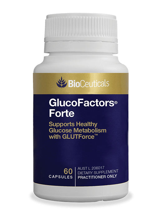 Bioceuticals Glucofactors Forte Supplement Bioceuticals Pty Ltd 