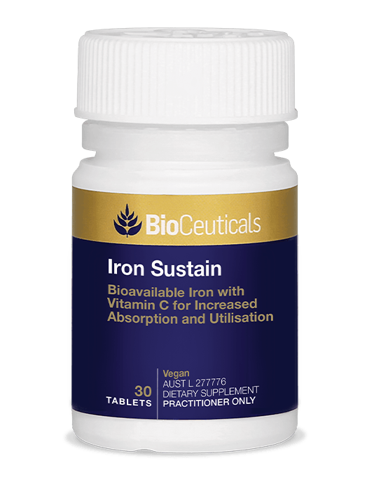 Bioceuticals Iron Sustain Supplement Bioceuticals Pty Ltd 
