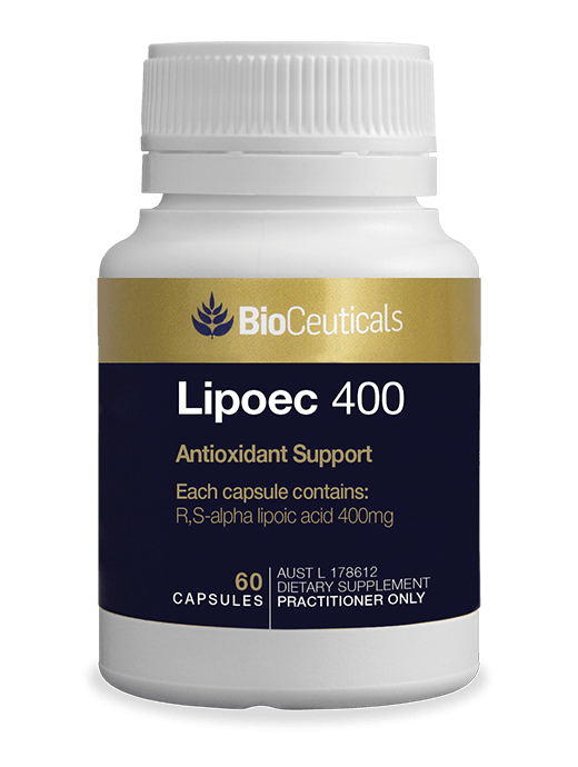 Bioceuticals Lipoec 400 Supplement Bioceuticals Pty Ltd 