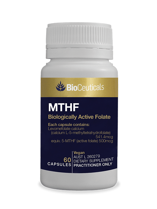 Bioceuticals MTHF Active Folate Supplement Bioceuticals Pty Ltd 