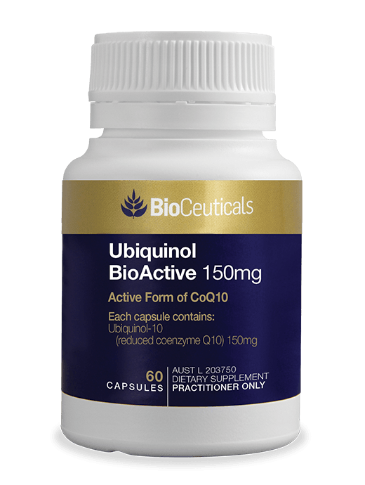 Bioceuticals Ubiquinol BioActive 150mg Supplement Bioceuticals Pty Ltd 