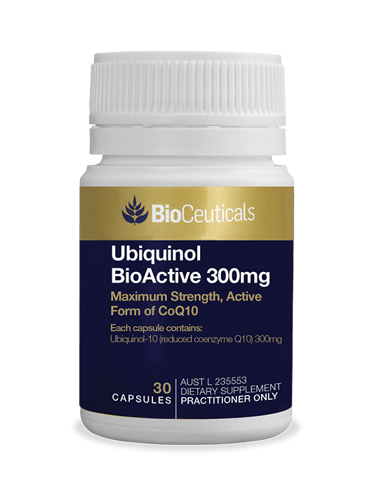 Bioceuticals Ubiquinol BioActive 300mg Supplement Bioceuticals Pty Ltd 