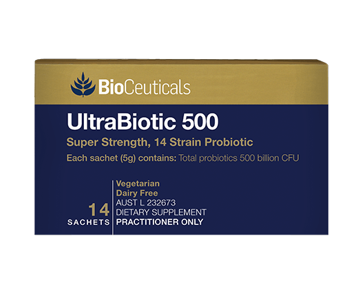 Bioceuticals Ultrabiotic 500 Supplement Bioceuticals Pty Ltd 