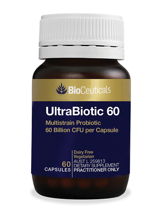 Bioceuticals Ultrabiotic 60 Supplement Bioceuticals Pty Ltd 