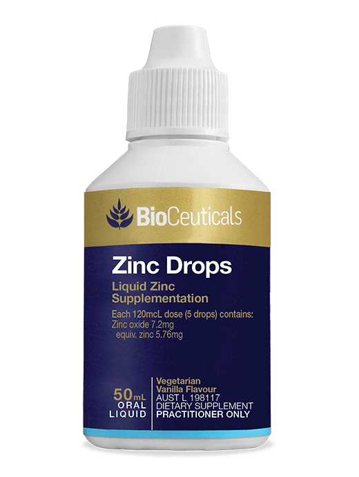 Bioceuticals Zinc Drops Supplement Bioceuticals Pty Ltd 