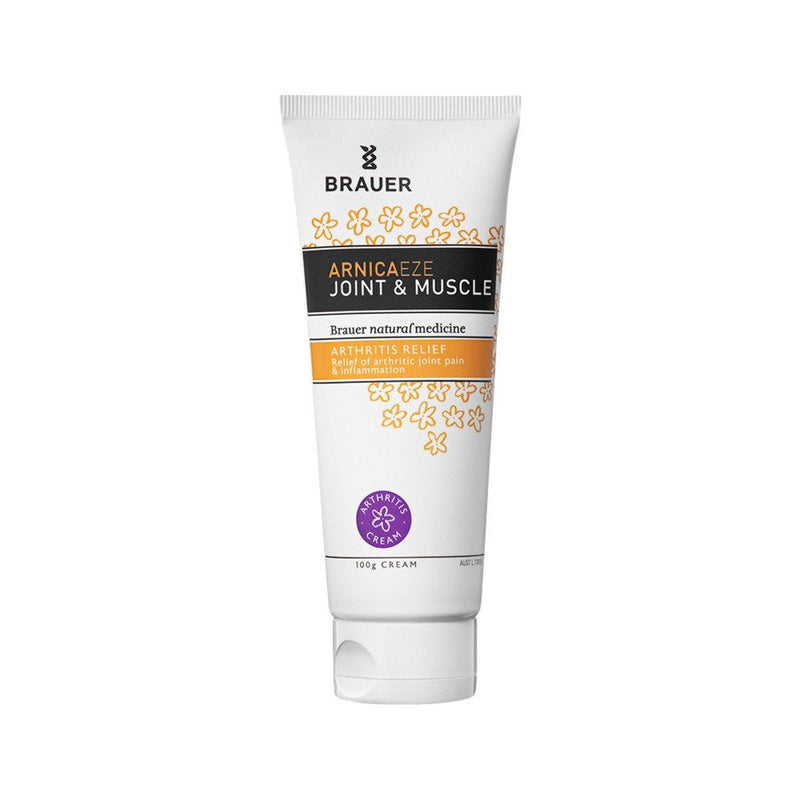 Brauer ArnicaEze Arnica Cream 100g Natural Skincare Oborne Health Supplies 