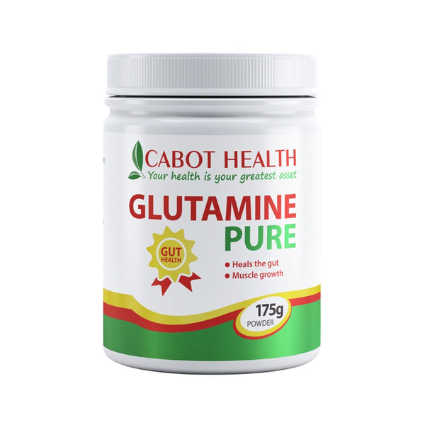Cabot Health Glutamine Pure Powder Supplement Oborne Health Supplies 