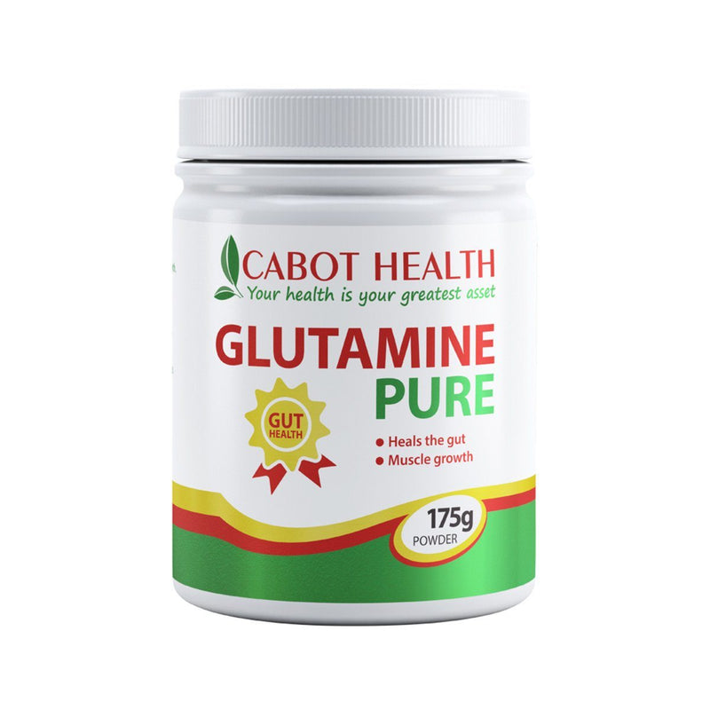 Cabot Health Glutamine Pure Powder Supplement Oborne Health Supplies 