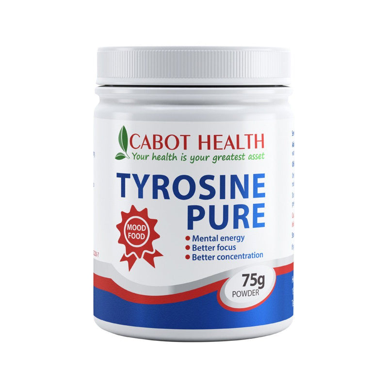 Cabot Health Tyrosine Pure Supplement Oborne Health Supplies 