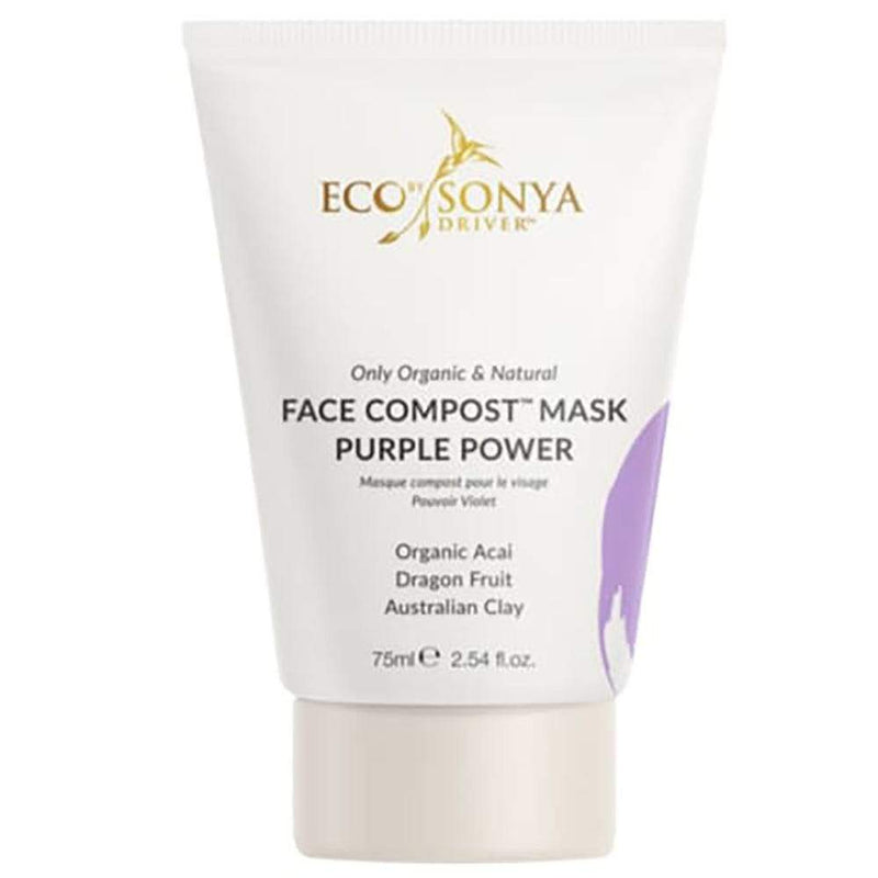 Eco By Sonya Face Compost™ Purple Power Mask Natural Skincare Eco Tan Pty Ltd 