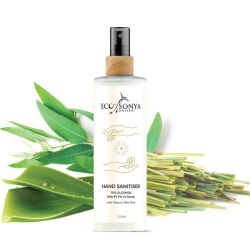 Eco By Sonya Natural Hand Sanitiser Health & Beauty Eco Tan Pty Ltd 