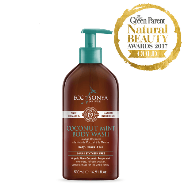 Eco By Sonya Organic Body Wash Coconut & Mint Health & Beauty Eco Tan Pty Ltd 