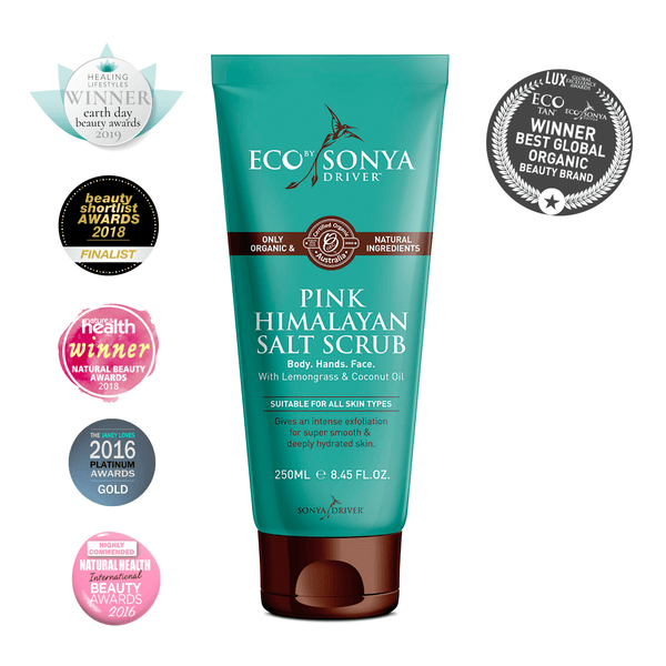 Eco by Sonya Pink Himalayan Salt Scrub Natural Skincare Eco Tan Pty Ltd 